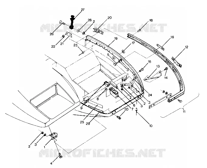 PARE CHOC ET CHARNIERE Star and Sprint E/S (4914151415004A)