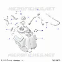 SYSTÃˆME D'ALIMENTATION, FUEL TANK ASM.