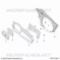CLOSE OFF PANEL and ACCESS PANEL