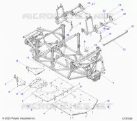 CHASSIS, MAIN FRAME AND SKID PLATES