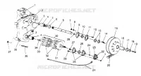 ARBRE DE TRANSMISSION ASSEMBLY WIDETRAK LX 0952064 AND  EUROPEAN WIDETRAK LX E952064 (4928942894B008)
