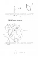 DRIVE TRAIN, FRONT SUPPORT PONT
