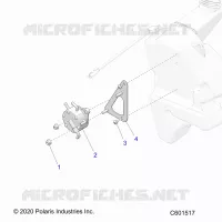 SYSTÃˆME D'ALIMENTATION, FUEL PUMP MOUNTING