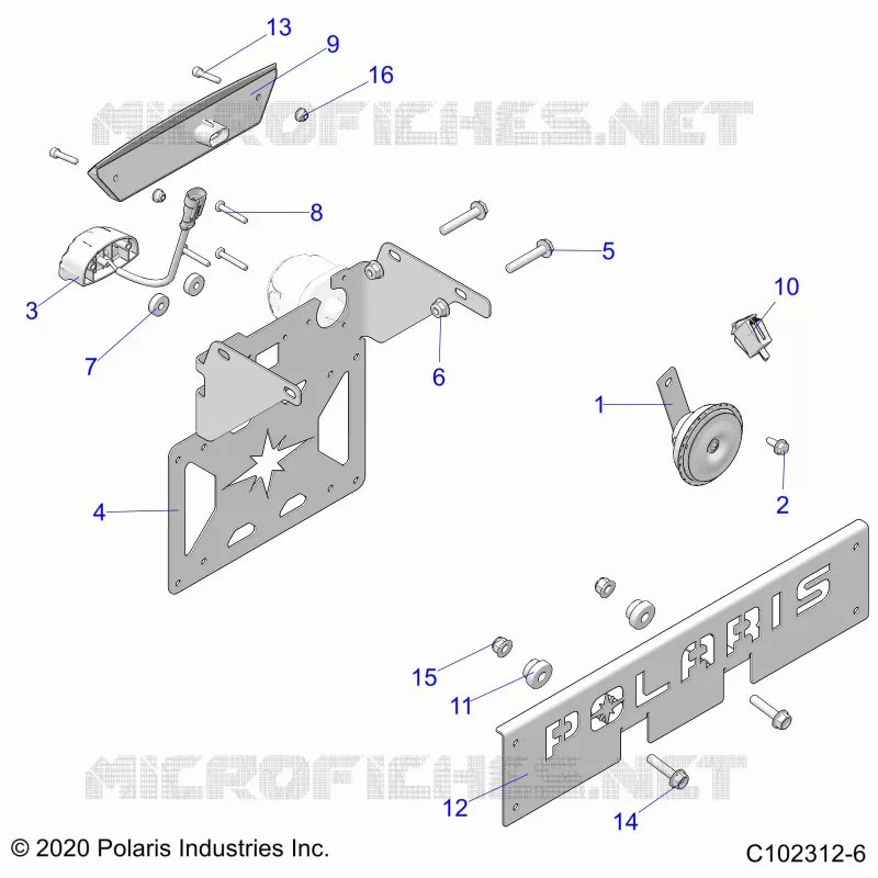 ELECTRICITE, HORN, FOG LIGHT, AND LICENSE PLATE LIGHT