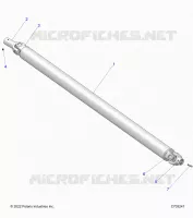 SYSTÃˆME DE TRANSMISSION, PROP SHAFT,FRONT