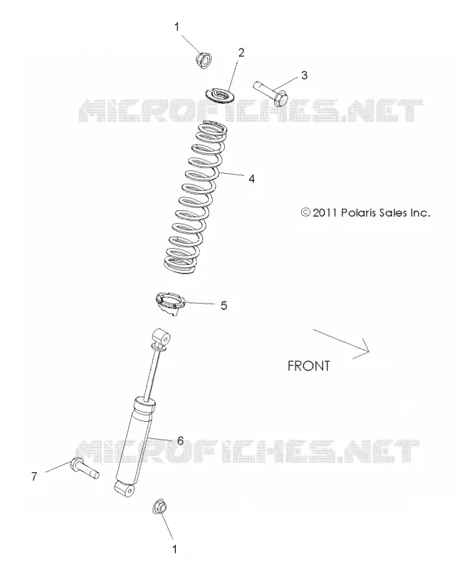 SUSPENSION, AMORTISSEUR ARRIERE MOUNTING