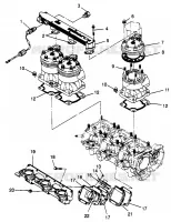 CYLINDRE   COLLECTEUR SLT 780 B964588 AND  INTL. SLT 780 I964588 (4935683568C001)