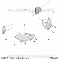 ELECTRICITE, HEADLIGHTS AND TAILLIGHTS