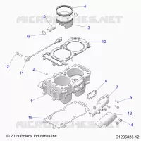CYLINDRE AND PISTON