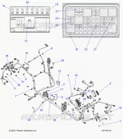 ELECTRICITE, WIRE HARNESS, CHASSIS