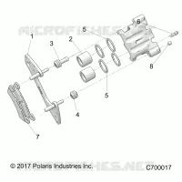 FREIN AVANT CALIPER