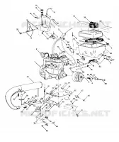 SUPPORT MOTEUR 400 (4916781678017A)