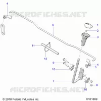 DRIVE TRAIN, SELECTEUR DE VITESSE