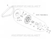 SYSTÈME DE TRANSMISSION, SECONDARY CLUTCH