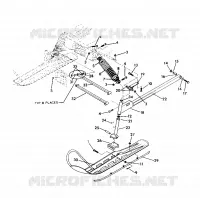 SUSPENSION AVANT AND SKI INDY LITE GT (4921342134009A)