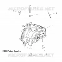 SYSTÈME DE TRANSMISSION, FRONT GEARCASE MOUNTING