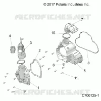 ENGINE, ALTERNATEUR  COVER HVAC