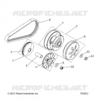 SYSTÃˆME DE TRANSMISSION, PRIMARY CLUTCH
