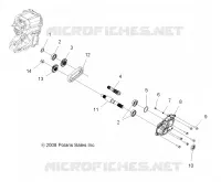 SYSTÈME DE TRANSMISSION, PONT PRINCIPAL OUTPUT SHAFT