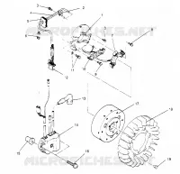 STATOR ASSEMBLY WIDETRAK GT 0952061 and  EUROPEAN WIDETRAK GT E952061 (4928962896D001)