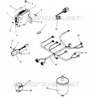 PIECES EFI  500 EFI 0952774, EFI SKS 0952574,   EFI SKS PT 0952974, AND EURO (4929052905D005)