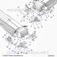 CHASSIS, BULKHEAD ASM.
