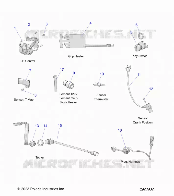 ELECTRICITE, SWITCHES, SENSORS AND COMPONENTS 1