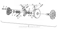 EMBRAYAGE DE TRANSMISSION ASSEMBLY 6X6 350L S938739 (4924362436031A)
