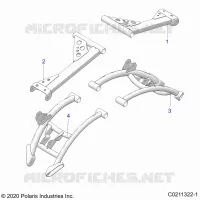 SUSPENSION ARRIERE CONTROL ARMS