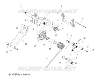 SUSPENSION, BRAS DE SUSPENSION ARRIERE