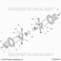 SUSPENSION AVANT HUB
