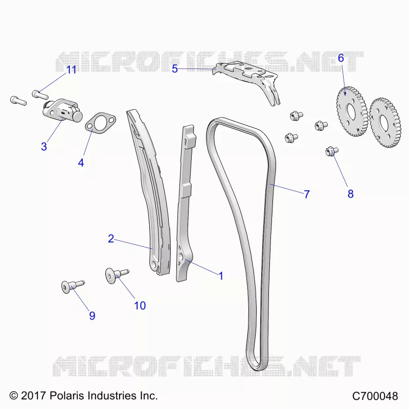 CHAINE DE DISTRIBUTION AND TENSIONER