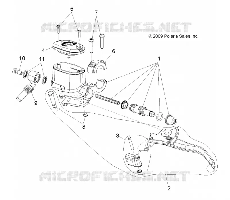 FREIN AVANT FREIN LEVER and MAITRE CYLINDRE
