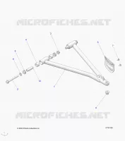 SUSPENSION, A-ARM AND SUPPORT MOUNTING