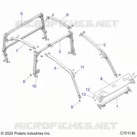 CHASSIS, CAB CADRE