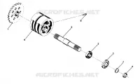TENDEUR AVANT ASSEMBLY-PN 1380024 (4916351635013B)