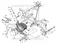 SUPPORT MOTEUR 4X4 250 W938127 (4924042404004A)