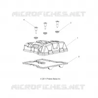 ENGINE, COUVERCLE SOUPAPE