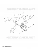 BRAKES, PEDAL AND MAITRE CYLINDRE