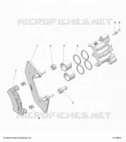 FREIN AVANT CALIPER