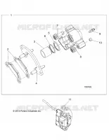 BRAKES, ETRIER DE FREIN ARRIERE