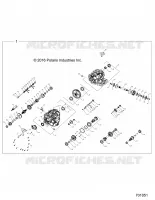 SYSTÈME DE TRANSMISSION, PONT PRINCIPAL INTERNALS