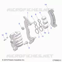 FREIN AVANT CALIPER