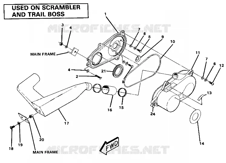 COUVERCLE D'EMBRAYAGE ASSEMBLY. (4911701170034A)