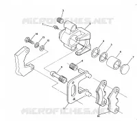 FREIN AVANT 250 6x6 / W928727 (4922842284028A)