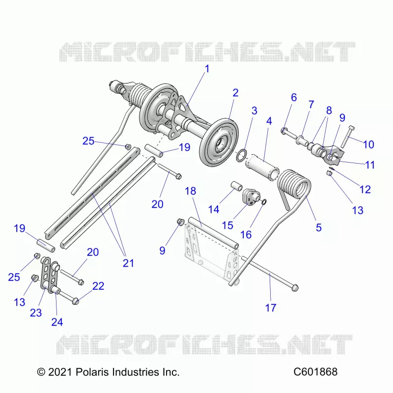 SUSPENSION, BRAS DE SUSPENSION ARRIERE