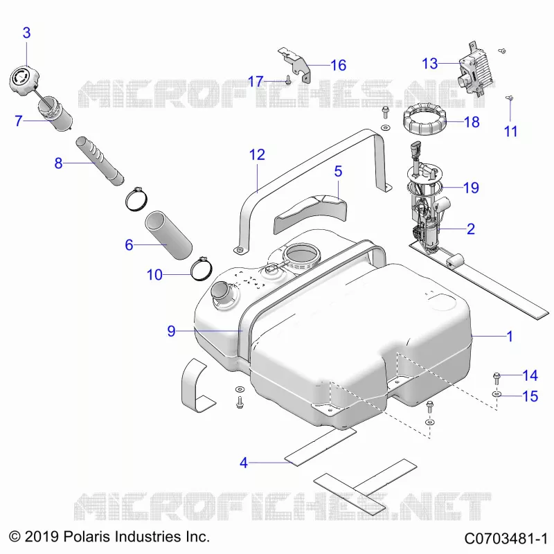 SYSTÃˆME D'ALIMENTATIONS, FUEL TANK