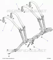 SIEGE BELT MOUNTING