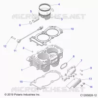 CYLINDRE AND PISTON