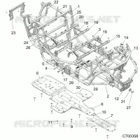 CHASSIS, CHASSIS AND SKID PLATES